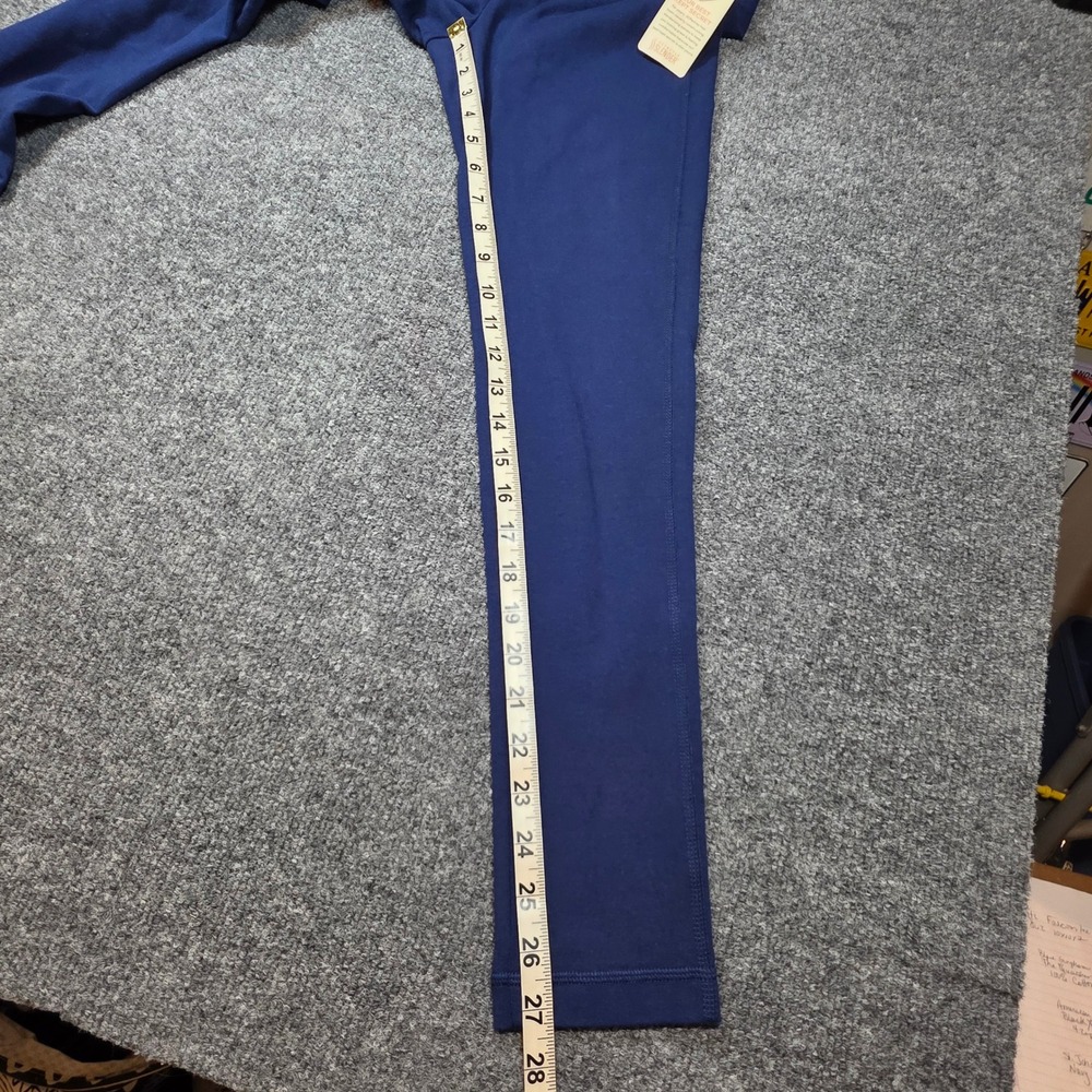 St Johns Bay Womens Blue Tummy Control High Waist Active Leggings Size S New - Picture 13 of 15